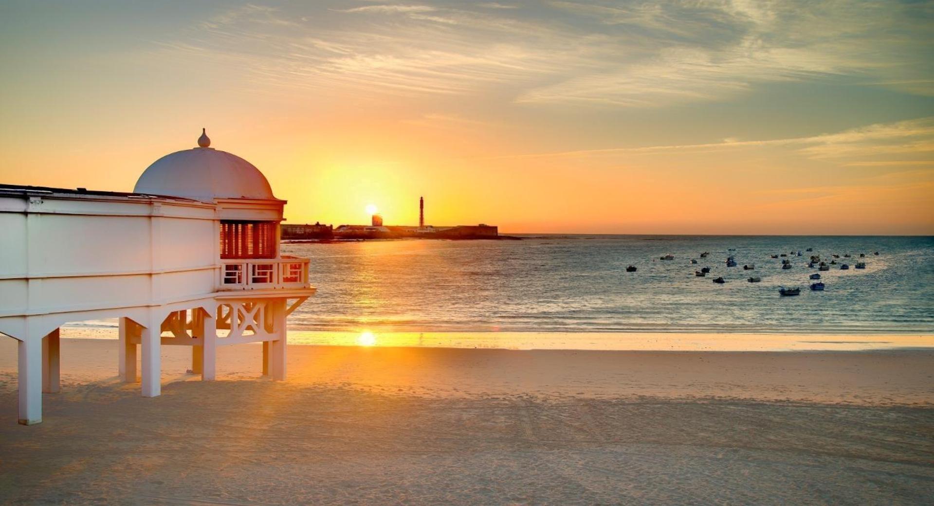 Apartamento San Felix, Playa La Caleta Cádiz Buitenkant foto